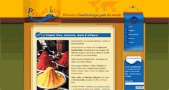 Desktop Screenshot of lepimentbleu.fr